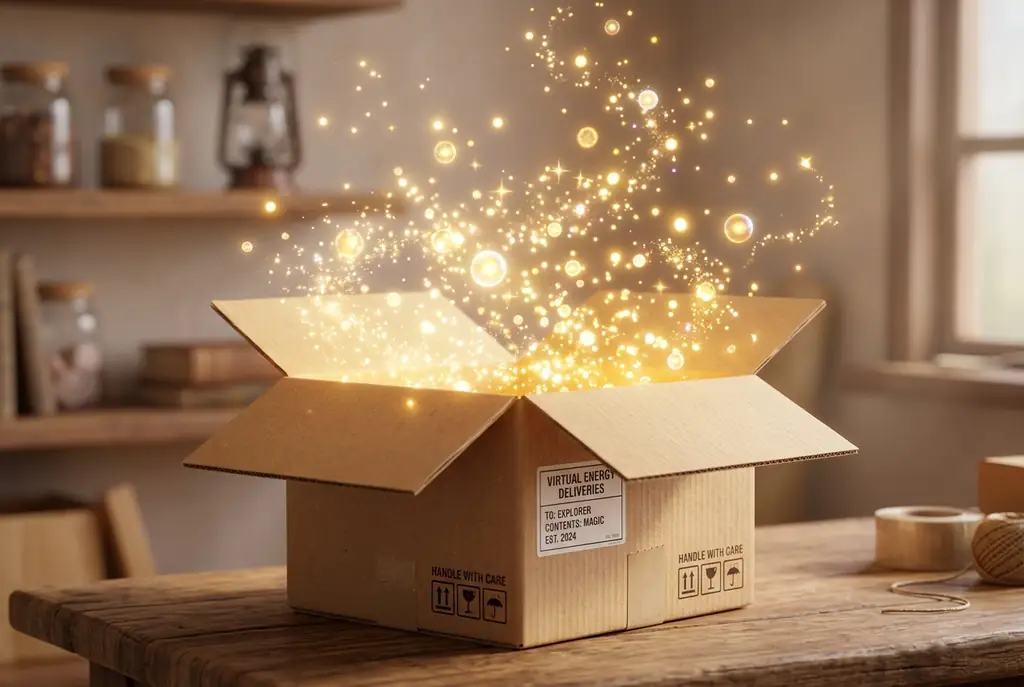 Box overflowing with PopSparks